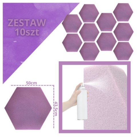 DNA AM3 PR panel akustyczny zestaw 10 szt. fioleto DNA AM3 PR panel akustyczny zestaw 10 szt. fioleto