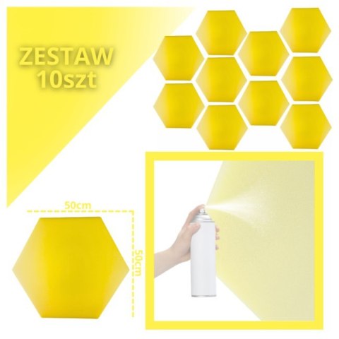 DNA AM3 YL panel akustyczny zestaw 10 szt. żółty DNA AM3 YL panel akustyczny zestaw 10 szt. żółty