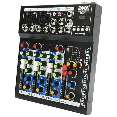 DNA Professional MIX 4 - analogowy mikser audio DNA Professional MIX 4 - analogowy mikser audio
