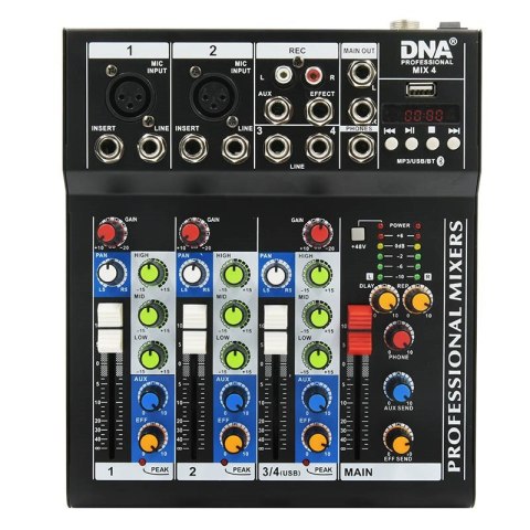 DNA Professional MIX 4 - analogowy mikser audio DNA Professional MIX 4 - analogowy mikser audio