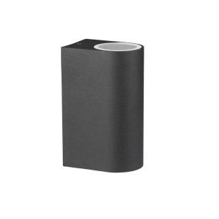 Kinkiet ścienny V-TAC VT-7652 230V IP44 GU10 (SKU 7509) Czarny