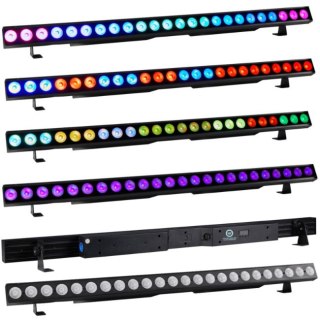 Listwa świetlna LIGHT4ME SPECTRA CREE BAR 24x6W RGBWA-UV