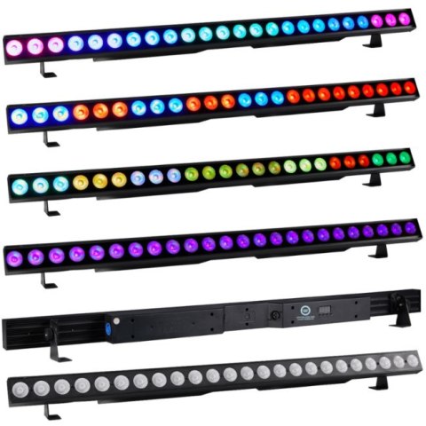 Listwa świetlna LIGHT4ME SPECTRA CREE BAR 24x6W RGBWA-UV