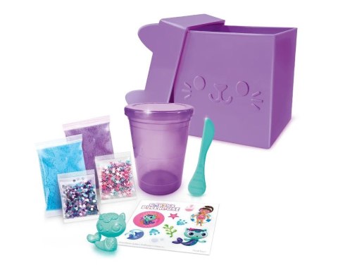 Masa plastyczna Koci Domek Gabi - Kocie pudełko z niespodzianką, fioletowe (slime) Masa plastyczna Koci Domek Gabi - Kocie pudełko z niespodzianką, fioletowe (slime)