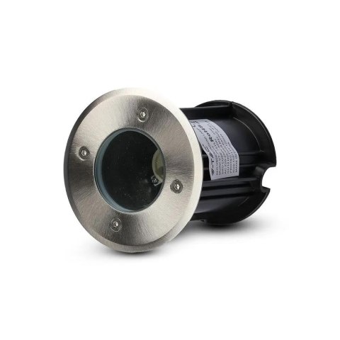 Oprawa gruntowa V-TAC VT-7677 najazdowa 230V IP65 GU10 (SKU 7515) Czarny, Srebrny