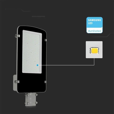 Oprawa uliczna LED V-TAC VT-100ST 100W SAMSUNG CHIP 6500K 10000lm (SKU 215301) Szary