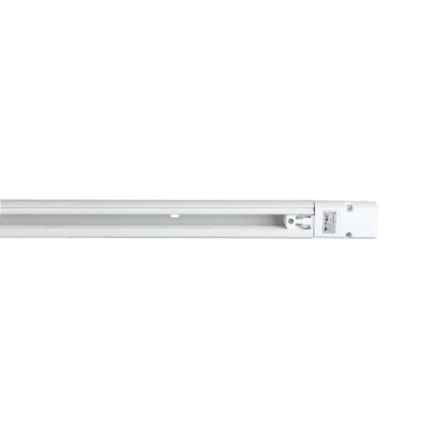 Szyna V-TAC VT-6129 szynoprzewód, szynosystem 3F 2 m + złącze zasilające i zaślepka (SKU 9955) Biały