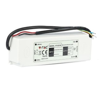 Zasilacz LED V-TAC VT-22155 150W 12V 12.5A IP67 Filtr EMI (SKU 3250) Biały
