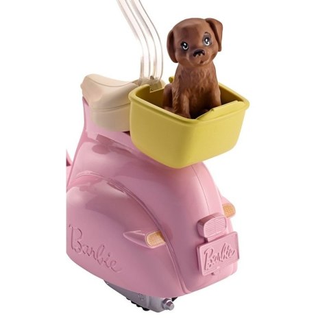 Barbie Skuter ze szczeniaczkiem Barbie Skuter ze szczeniaczkiem