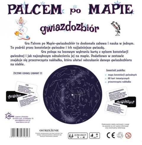 Gra Palcem po mapie - Gwiazdozbiór Gra Palcem po mapie - Gwiazdozbiór