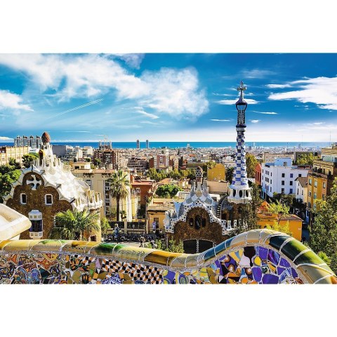 Puzzle 1500 elementów Park Guell, Barcelona Puzzle 1500 elementów Park Guell, Barcelona
