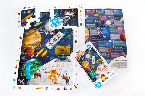 Puzzle obserwacyjne kosmos 60 elementów Puzzle obserwacyjne kosmos 60 elementów