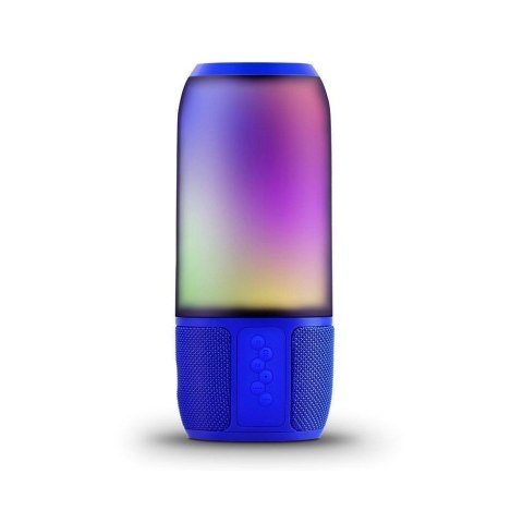 Bezprzewodowy głośnik LED V-TAC SMART VT-7456 RGB Bluetooth 2x3W (SKU 8569) Niebieski Bezprzewodowy głośnik LED V-TAC SMART VT-7456 RGB Bluetooth 2x3W (SKU 8569) Niebieski