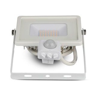 Projektor LED V-TAC VT-20-S-B 20W SAMSUNG CHIP Czujnik ruchu 6400K 1600lm (SKU 450) Biały