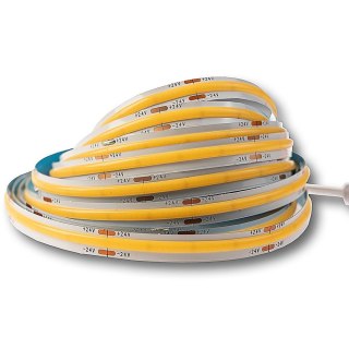Taśma LED V-TAC VT-COB 512 bezpunktowa 512LED COB 24V CRI90+ 12W/m 6000K 1000lm (SKU 2651)