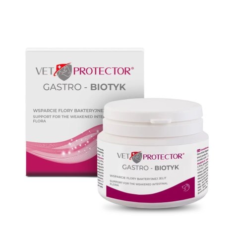 JM SANTE VET PROTECTOR GASTRO BIOTYK biegunka wzdęcia zaparcia alergie pokarmowe 60g JM SANTE VET PROTECTOR GASTRO BIOTYK biegunka wzdęcia zaparcia alergie pokarmowe 60g