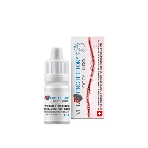 JM SANTE VET PROTECTOR OCZY LIGO krople do oczu 3ml JM SANTE VET PROTECTOR OCZY LIGO krople do oczu 3ml