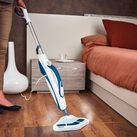 Polti Vaporetto SV460 Double Mop parowy 0,3 l 1500 W Niebieski, Biały