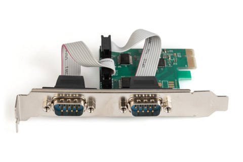 Kontroler RS232 PCI Express 2xDB9Low Profile, Chipset: AX99100 Kontroler RS232 PCI Express 2xDB9Low Profile, Chipset: AX99100