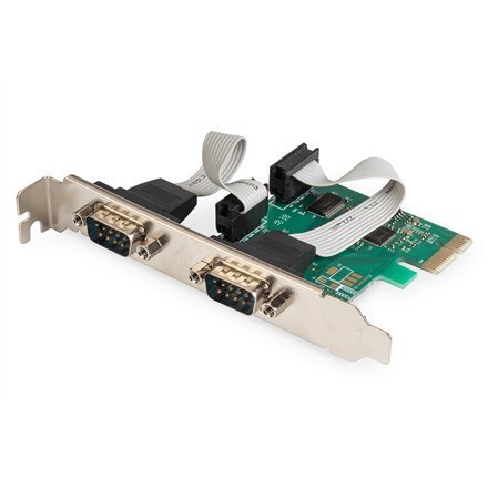 Kontroler RS232 PCI Express 2xDB9Low Profile, Chipset: AX99100 Kontroler RS232 PCI Express 2xDB9Low Profile, Chipset: AX99100