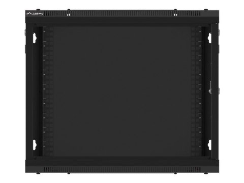 LANBERG SZAFA WISZĄCA RACK 19" 9U 600X450 DRZWI METALOWE CZARNA (FLAT PACK) WF01-6409-00B