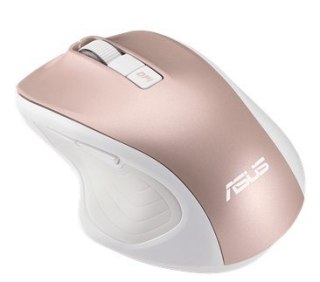 Mysz Asus Silent Wireless Mouse Rose Gold MW202 bezprzewodowa różowo-złota