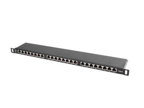 Patch panel Lanberg PPS6-0024-B (0.5U; kat. 6) Patch panel Lanberg PPS6-0024-B (0.5U; kat. 6)