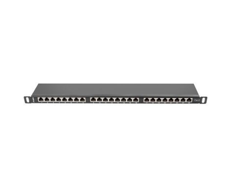 Patch panel Lanberg PPS6-0024-B (0.5U; kat. 6) Patch panel Lanberg PPS6-0024-B (0.5U; kat. 6)