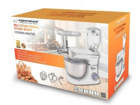 Robot kuchenny planetarny do mielenia Esperanza COOKING MASTER EKM025 (1000W)