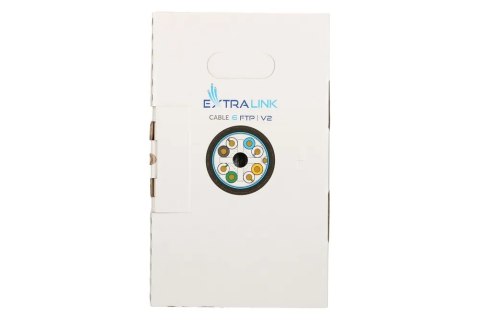 EXTRALINK KABEL SIECIOWY KAT.6 FTP (F/UTP) 305M EXTRALINK KABEL SIECIOWY KAT.6 FTP (F/UTP) 305M