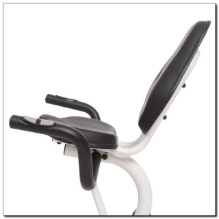 Rower magnetyczny poziomy biało-zielony HMS R9259