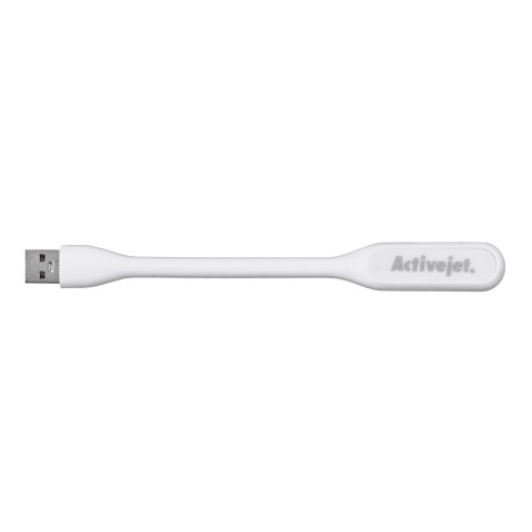 Activejet Lampka do komputera czytania USB 5V Biała Activejet Lampka do komputera czytania USB 5V Biała
