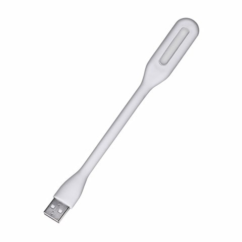 Activejet Lampka do komputera czytania USB 5V Biała Activejet Lampka do komputera czytania USB 5V Biała