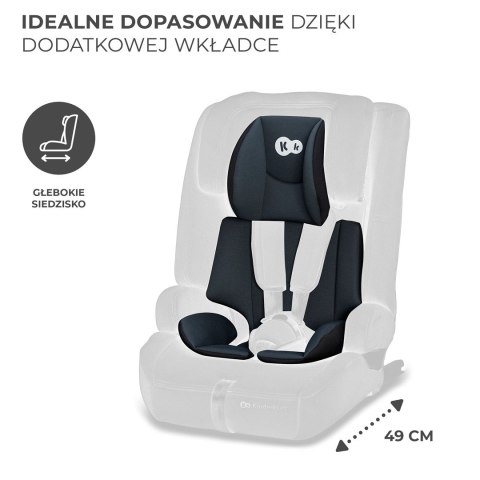 Kinderkraft fotelik COMFORT UP i-Size 9-36kg Czarny