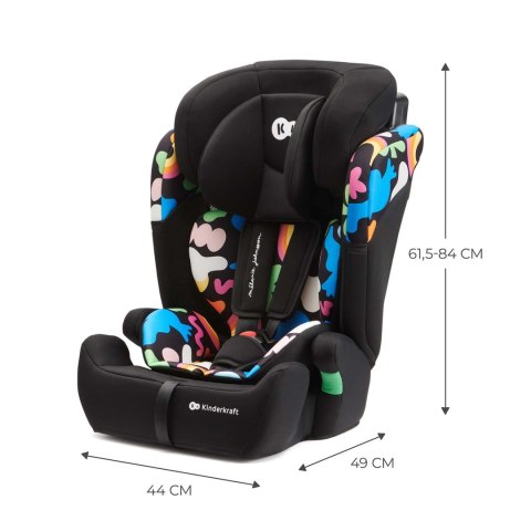 Kinderkraft fotelik COMFORT UP i-Size 9-36kg Happy