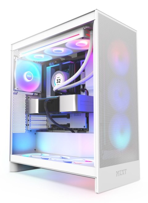 NZXT OBUDOWA H7 FLOW RGB MIDI TOWER Z OKNEM BIAŁA (2024) NZXT OBUDOWA H7 FLOW RGB MIDI TOWER Z OKNEM BIAŁA (2024)
