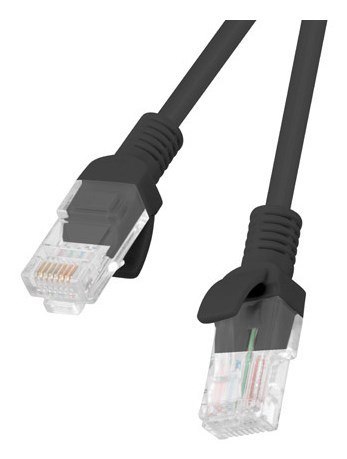 PATCHCORD KAT.5E UTP 0.25M CZARNY FLUKE PASSED LANBERG 10-PACK PATCHCORD KAT.5E UTP 0.25M CZARNY FLUKE PASSED LANBERG 10-PACK