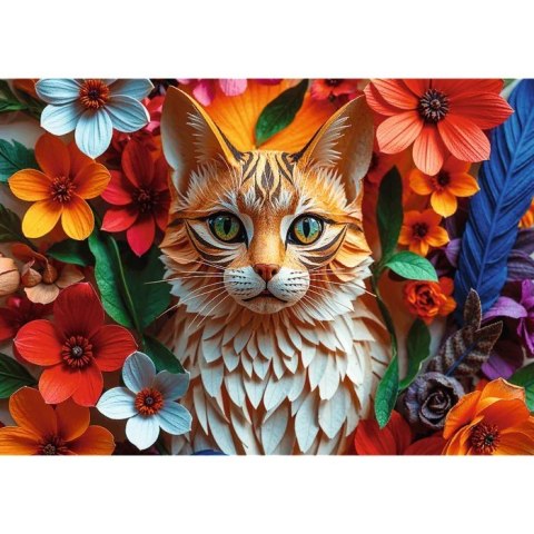 Puzzle 1000 elementów 40-lecie Paper Art Kot Puzzle 1000 elementów 40-lecie Paper Art Kot