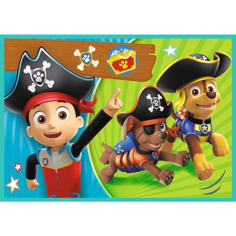 Puzzle 4w1 Wesoła ekipa Psiego Patrolu Puzzle 4w1 Wesoła ekipa Psiego Patrolu