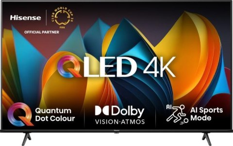 Telewizor Hisense 55E7NQ 55" QLED 4K VIDAA Dolby Atmos Dolby Vision Czarny Telewizor Hisense 55E7NQ 55" QLED 4K VIDAA Dolby Atmos Dolby Vision Czarny