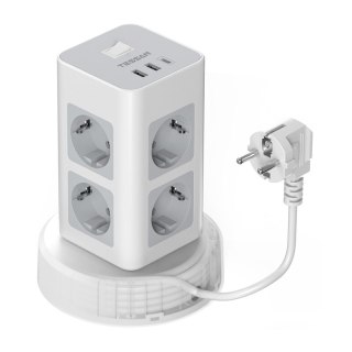 Listwa zasilająca Tessan TPS03RX-DE-C (biała)