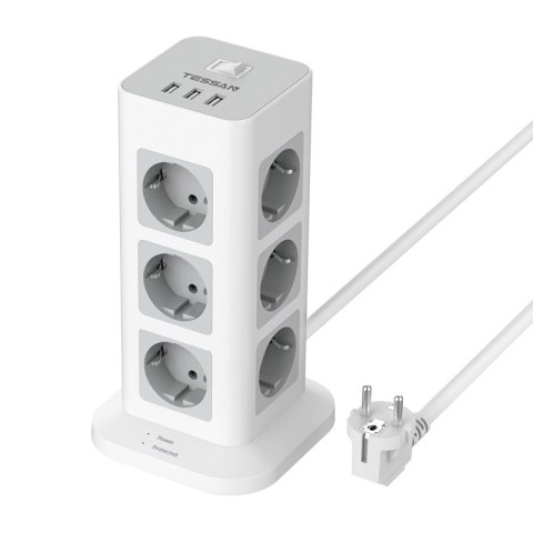 Listwa zasilająca Tessan TS-TPS04-DE (biała) Listwa zasilająca Tessan TS-TPS04-DE (biała)