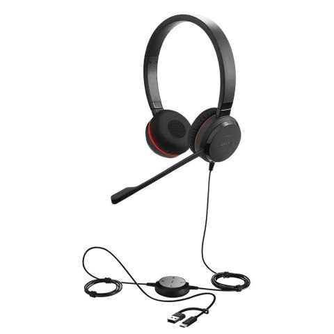 Słuchawki Evolve2 30 II USB-A amp C MS Stereo