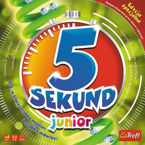 Gra 5 Sekund Junior 2.0 Edycja 2019 Gra 5 Sekund Junior 2.0 Edycja 2019