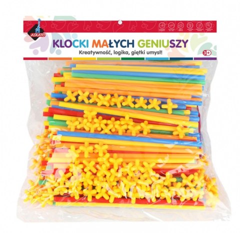 Klocki słomki 300 elementów Klocki słomki 300 elementów