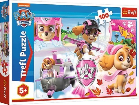 Puzzle 100 elementów - Psi Patrol, Skye w akcji Puzzle 100 elementów - Psi Patrol, Skye w akcji