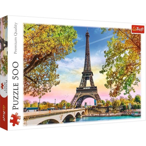 Puzzle 500 elementów - Romantyczny Paryż Puzzle 500 elementów - Romantyczny Paryż