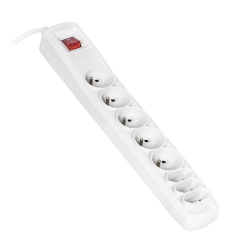 Listwa przeciwprzepięciowa Activejet APN-8g/5m-GR (3 x Typ C, 5 x UTE; 10 A; 5m; kolor szary) Listwa przeciwprzepięciowa Activejet APN-8g/5m-GR (3 x Typ C, 5 x UTE; 10 A; 5m; kolor szary)