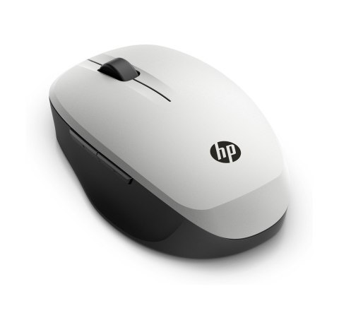 Mysz HP Dual Mode Wireless/Bluetooth Mouse Silver 300 bezprzewodowa srebrna 6CR72AA Mysz HP Dual Mode Wireless/Bluetooth Mouse Silver 300 bezprzewodowa srebrna 6CR72AA