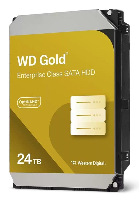 Dysk twardy HDD WD Gold 24TB 3,5" SATA WD242KRYZ Dysk twardy HDD WD Gold 24TB 3,5" SATA WD242KRYZ